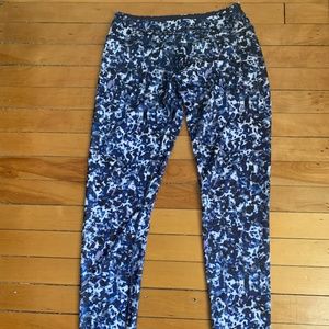 Beyond Yoga Blue/Black/Purple Leggings